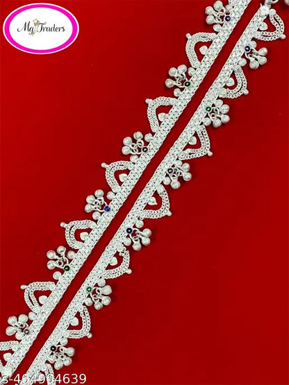 Trendy Flexible Silver Payal Sterling Silver Traditional Indian Classical Anklet leg Chain