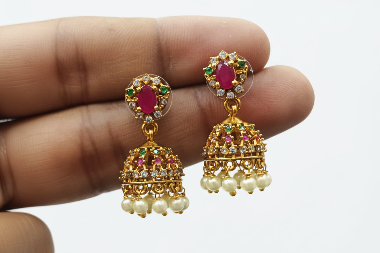 Square Stud Earrings Fashion Jewelry