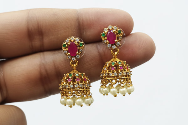 Square Stud Earrings Fashion Jewelry