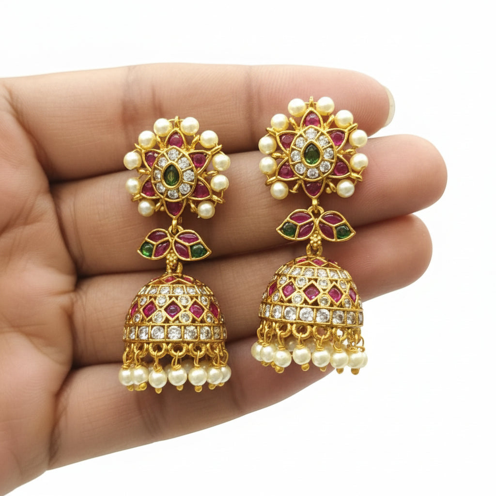 Round Stud Earrings Fashion Jewelry