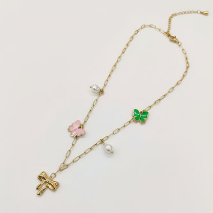 Butterfly Dreams Layered Necklace