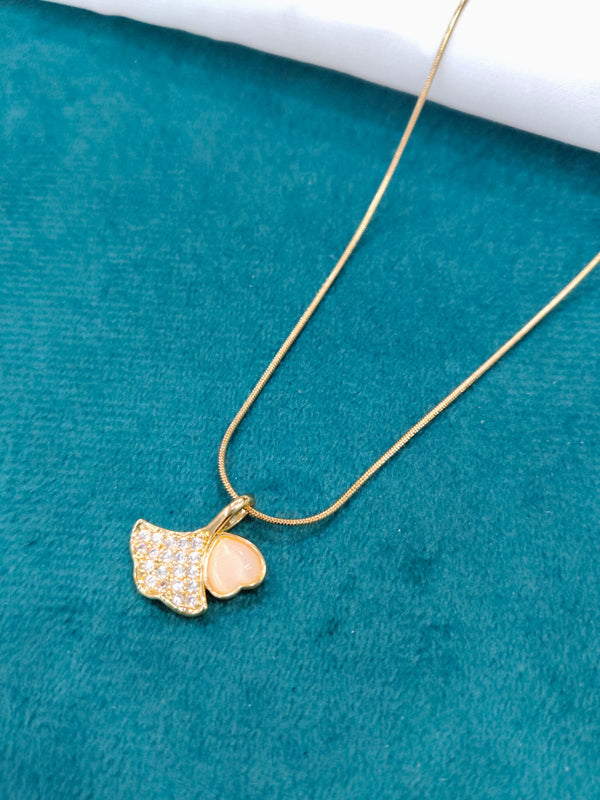 Vintage-Inspired Solitaire Pendant - Blue Topaz in Tarnish-Free Gold Vermeil | Long-Lasting Gold Pendant