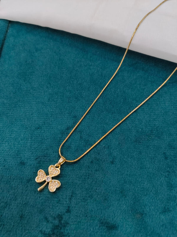 Modern Dainty Tree of Life Pendant - Sapphire in Anti-Tarnish Rose Gold | Waterproof Gold Jewelry