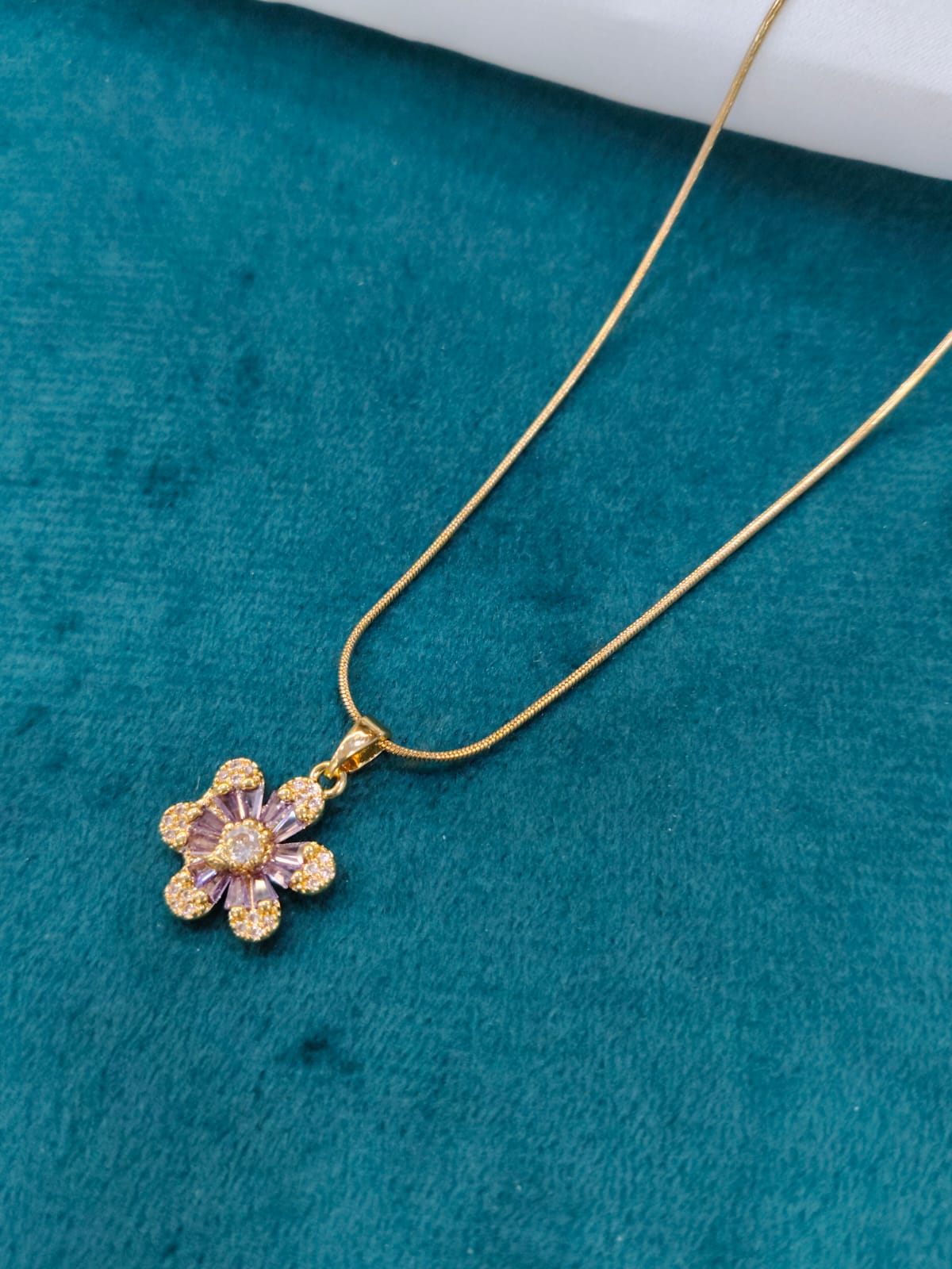 Boho Tree of Life Pendant - Sapphire in Waterproof Premium Gold | Everyday Gold Necklace