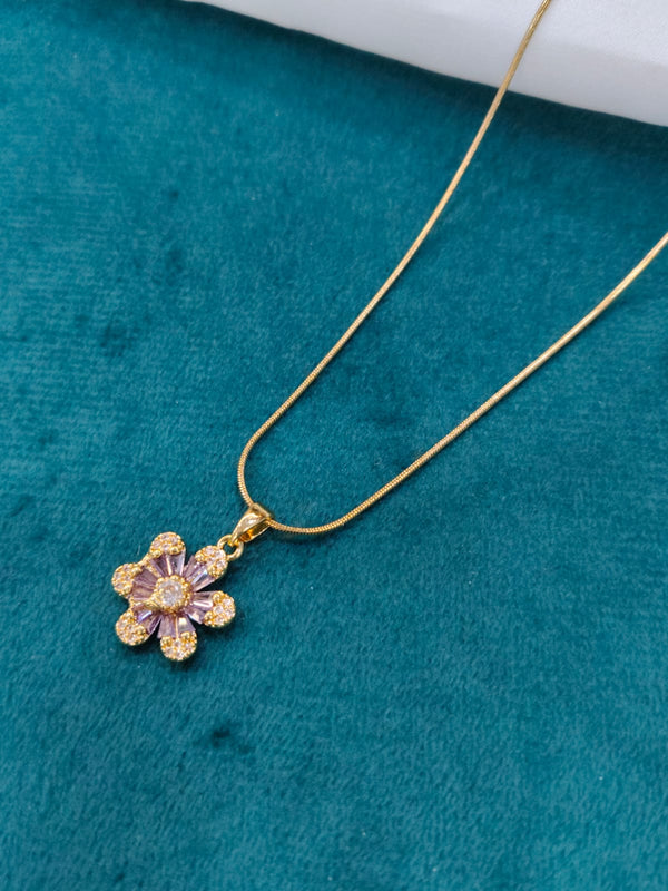 Boho Tree of Life Pendant - Sapphire in Waterproof Premium Gold | Everyday Gold Necklace