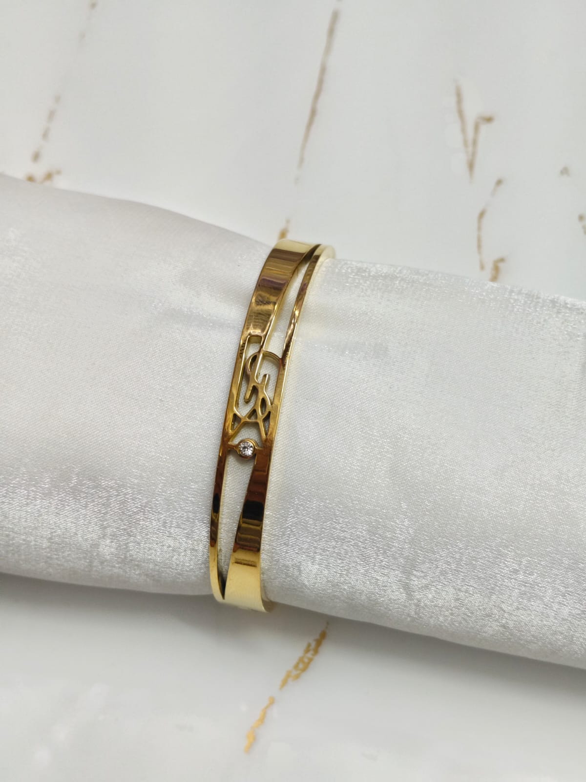 Classic Rustproof Titanium Beaded Bracelet