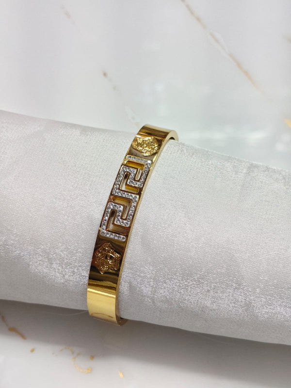 Chic Sweatproof Gold Cuff Bracelet