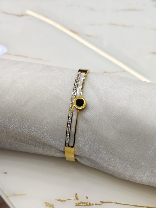 Chic Anti-Tarnish Rose Gold Charm Bracelet