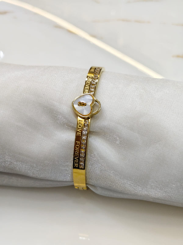 Chunky Sweatproof Stainless Steel Cuff Bracelet