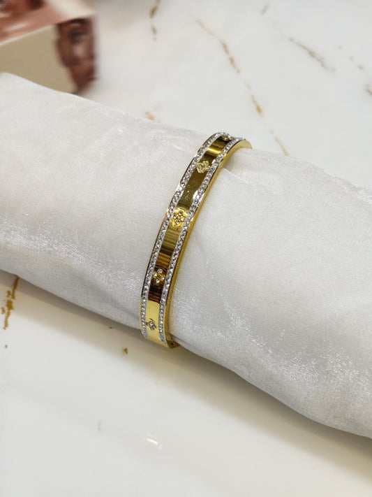 Boho Tarnish-Free Platinum-Plated Rope Bracelet