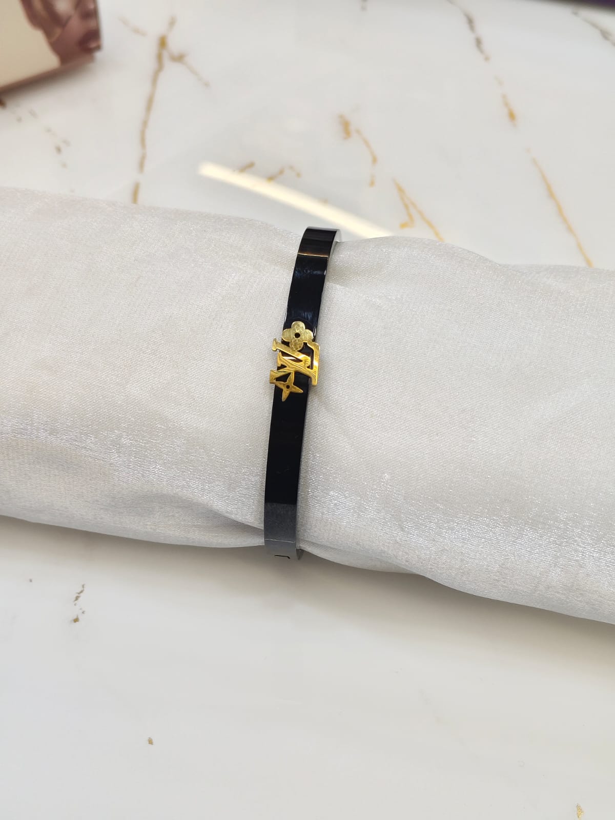Vintage Sweatproof Sterling Silver Finish Thread Bracelet