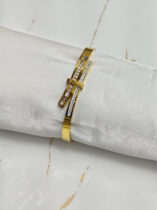 Boho Lifetime Shine Brass Chain Bracelet
