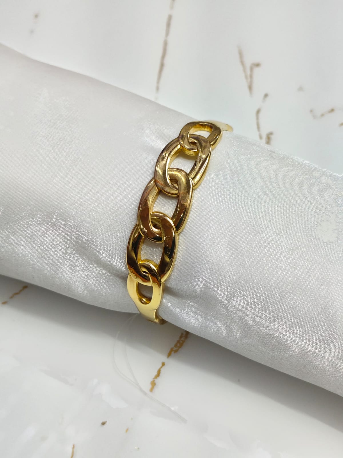 Elegant Sweatproof Sterling Finish Wrap Bracelet