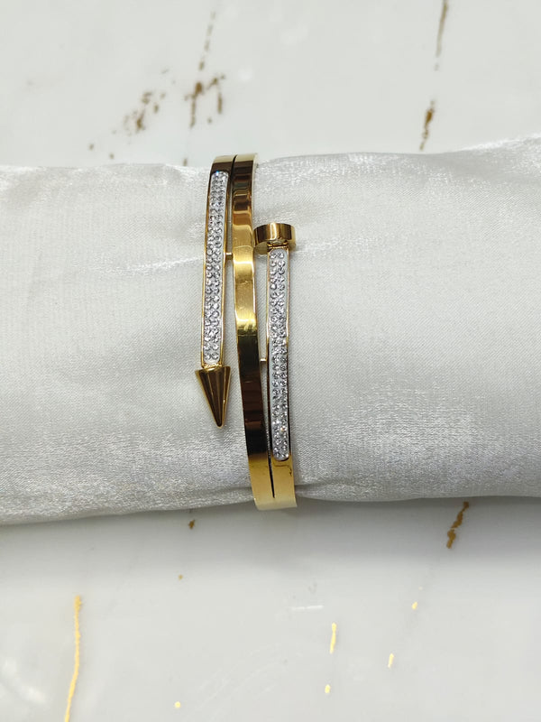 Sleek Tarnish-Free Titanium Charm Bracelet