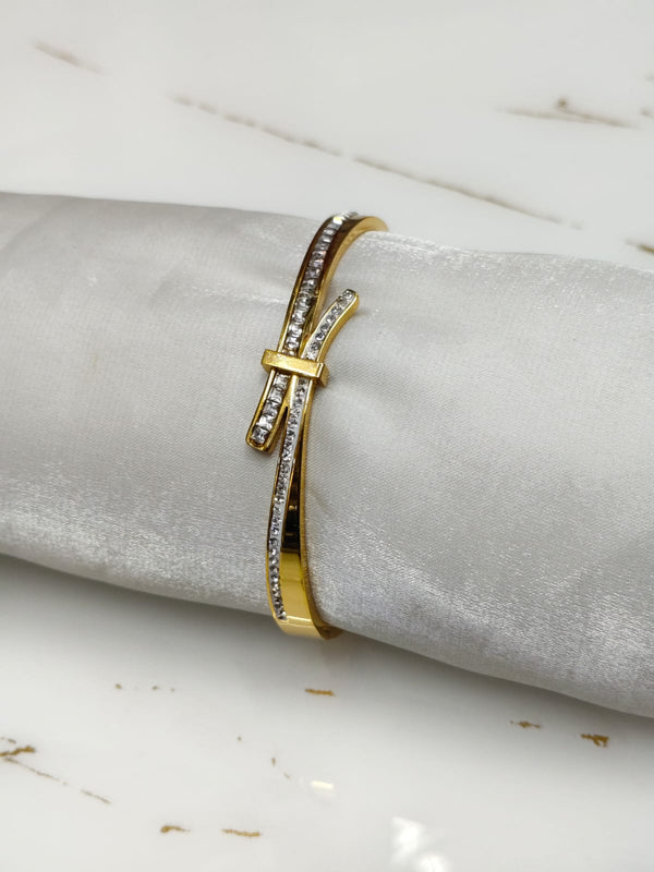 Petite Rustproof Brass Wrap Bracelet