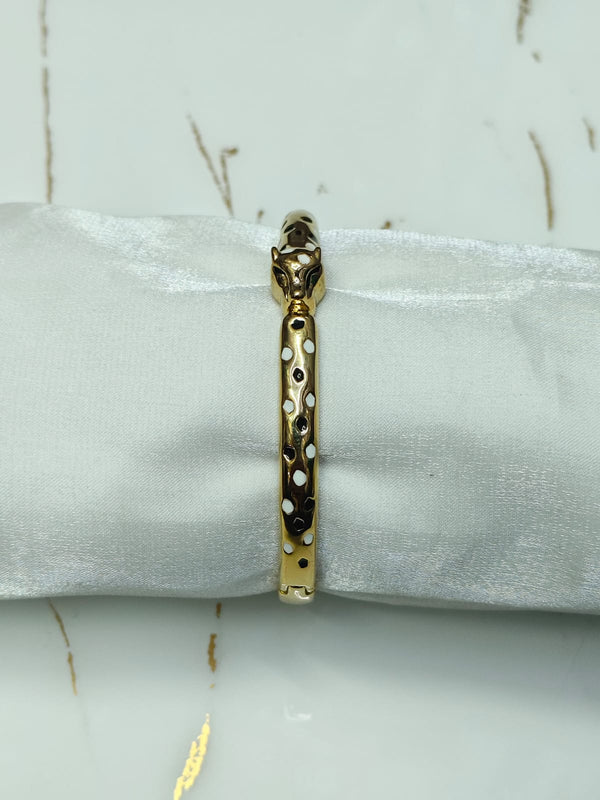 Bold Dotted Beaded Bracelet