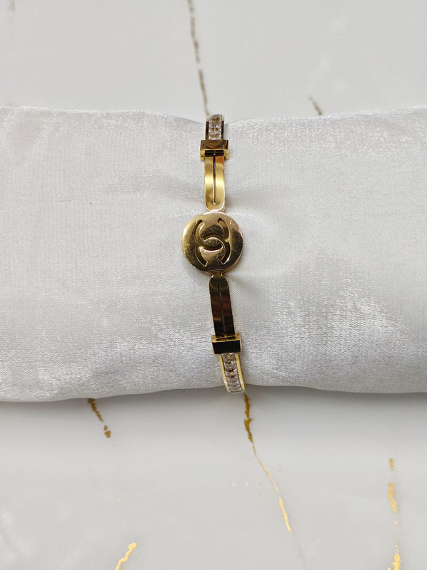 Statement Non-Fading Copper Figaro Bracelet