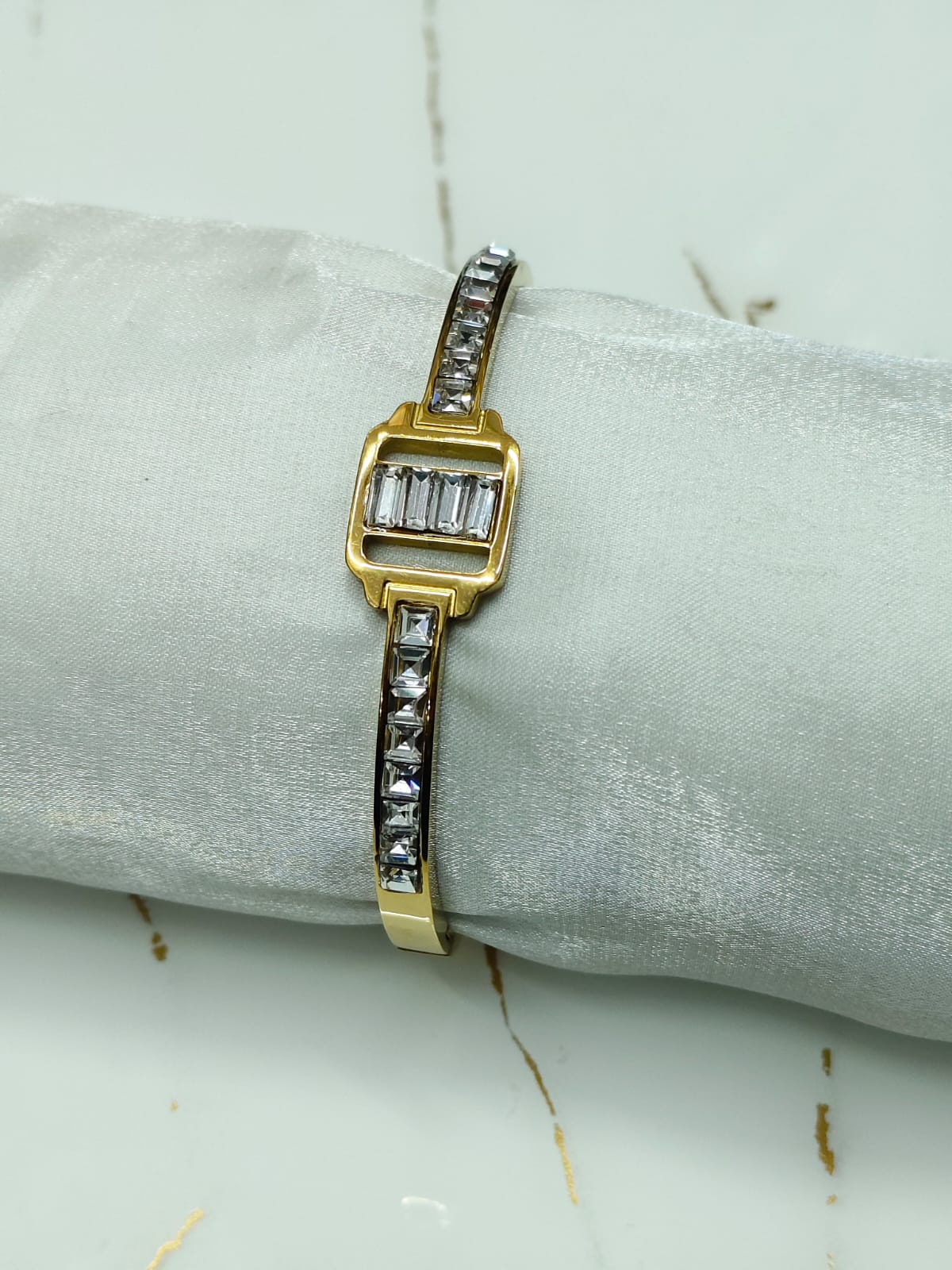 Watch type Shine Mesh Bracelet