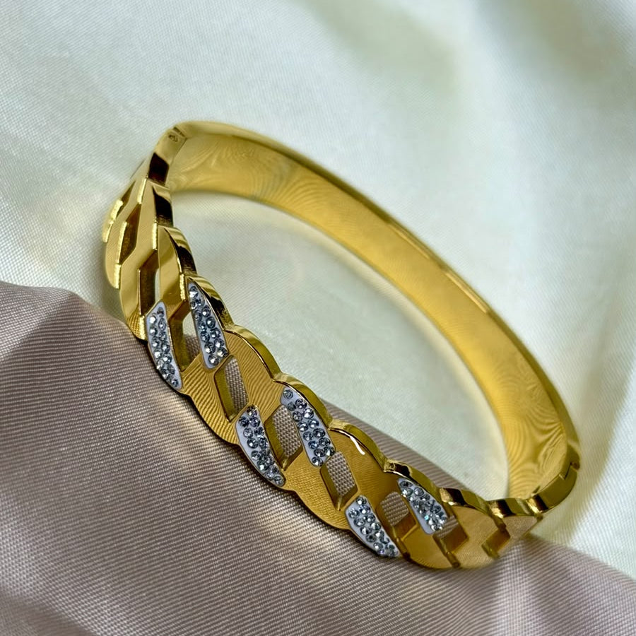 High-Shine Smooth Edge Toddler Kada Bangle