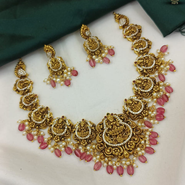 Festive Gold-Plated Choker with Soft Mint Green Kundan Stones
