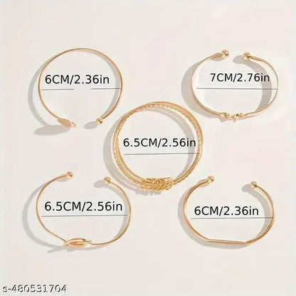 Birthday Gift For Sister Design  Bracelet For Women Twisted Gold-Plated Light Luxury Opening Bangle