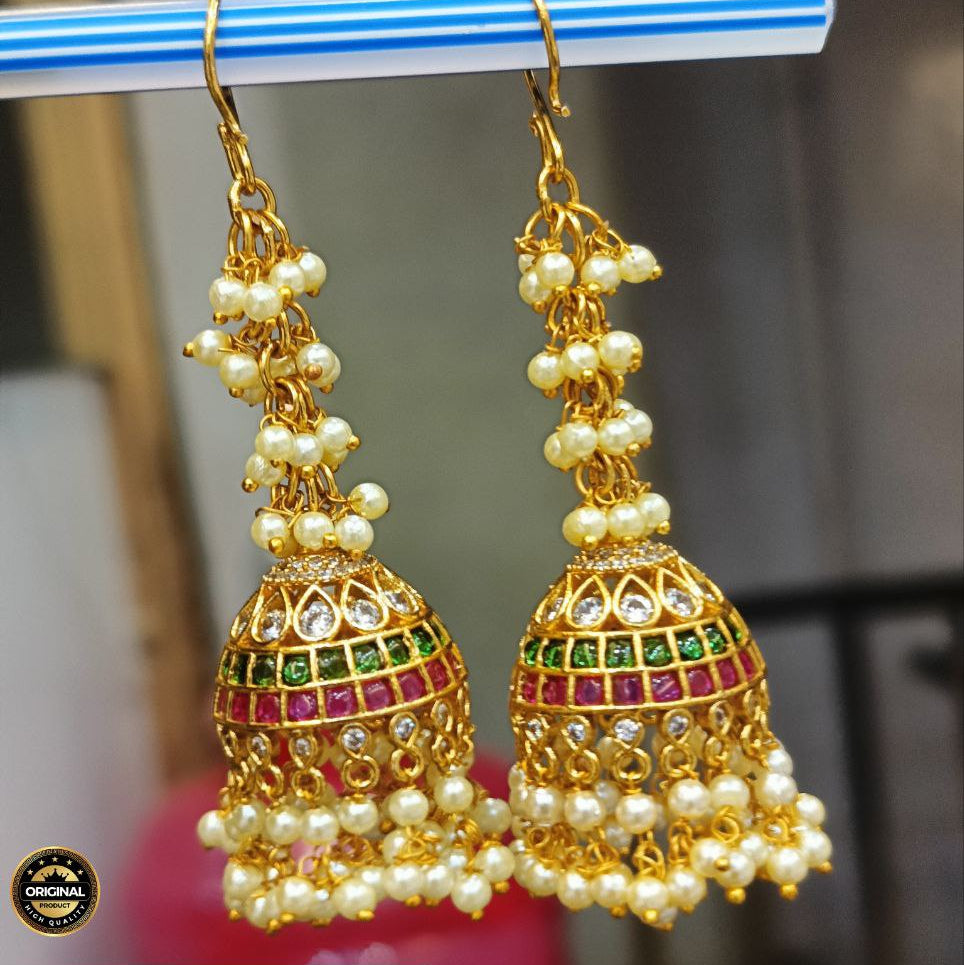 Round Stud Earrings for Women