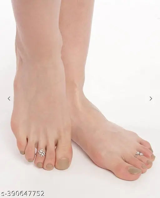 New Stones Charming Women Toe Rings