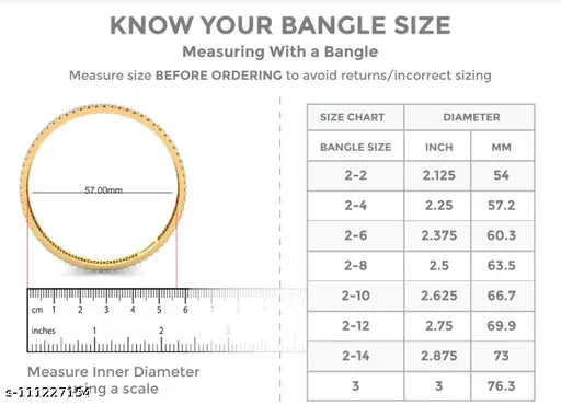 Beautiful bangles for woman
